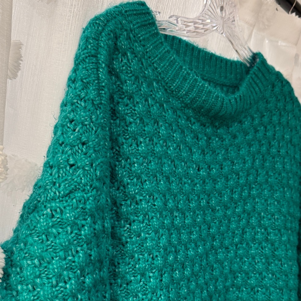 LOFT Textured Teal Women's Sweater
